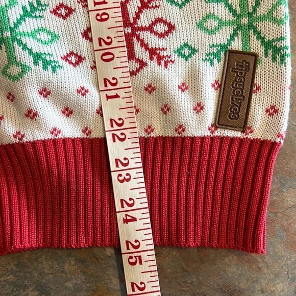 Tipsy Elves Unicorn Christmas Sweater Cardigan Medium - Picture 8 of 8